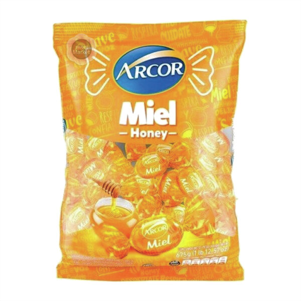 Caramelos Arcor Miel 675g