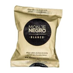 Alf. monje negro x 66 gr. blanco c/u.