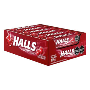 Pastillas Halls Sabor Cereza 12Un.