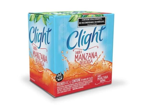 Jugo Clight manzana deliciosa 20U 7G c/u