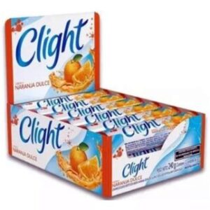 Pastilla clight sabor naranja dulce 12U