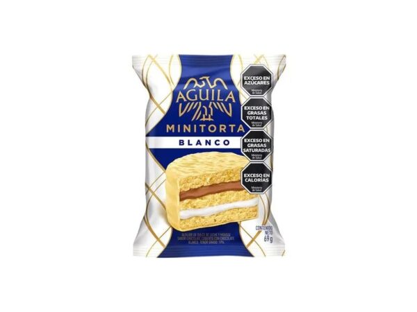 ALFAJOR AGUILA MINITORTA BLANCO
