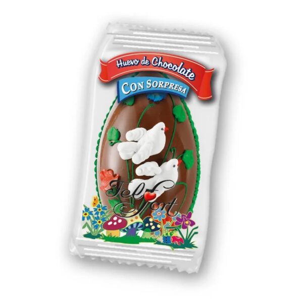 HUEVO DE CHOCOLATE FELFORT X 50 GR