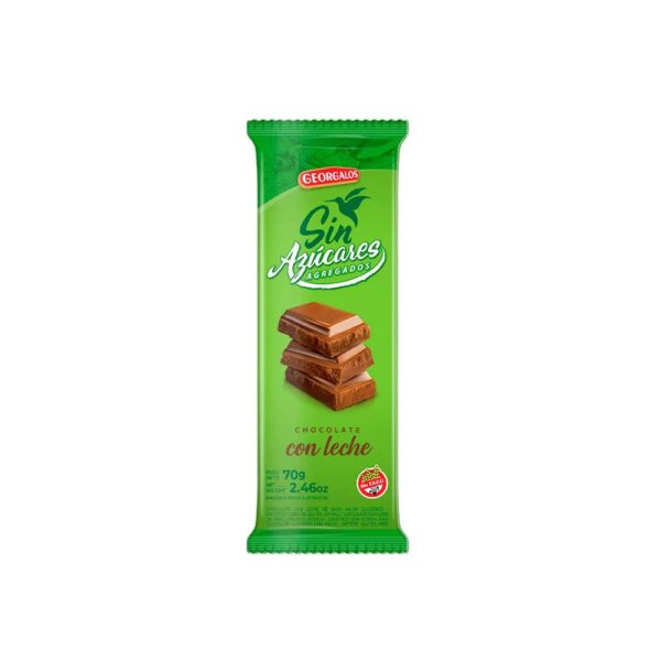 Chocolate Sin Azucar Georgalos 70 Gr
