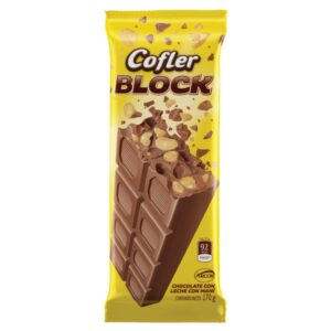 Choc. cofler block x 170 gr.