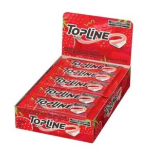 Chicle topline sabor fruta 134G