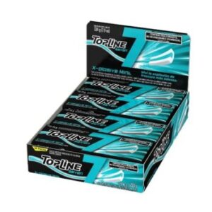 CHICLE TOPLINE SEVE X 16 UN. MENTA
