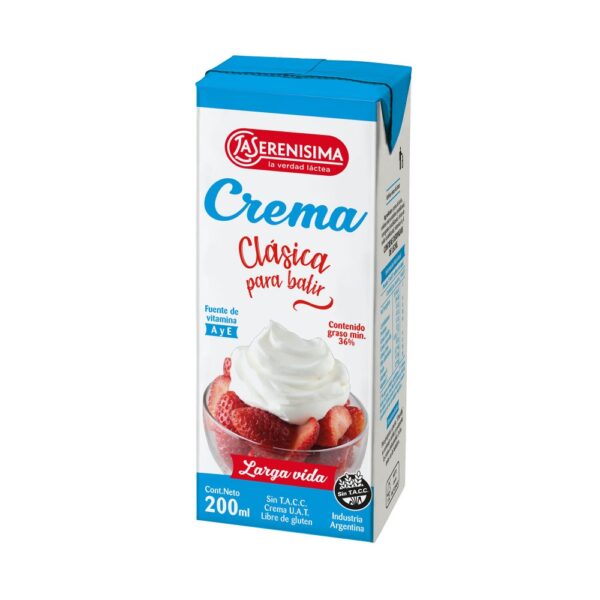 Crema LS Para Batir tetra x 200 ml.