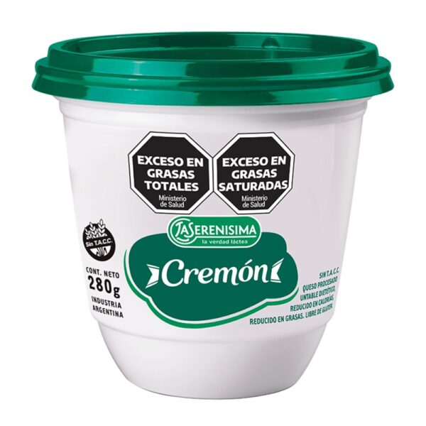 QUESO CREMON RED CALORIAS 280 GR