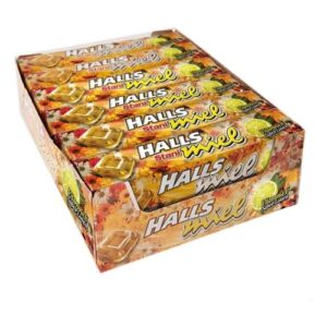 Pastilla halls sabor honey lemon 12U 302G