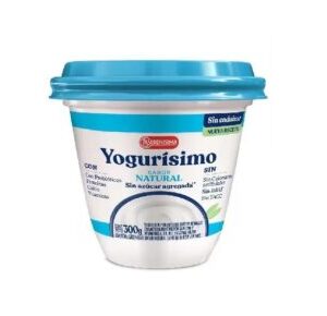 Yogurisimo Natural SIN ENDULZAR Pote x 300 g