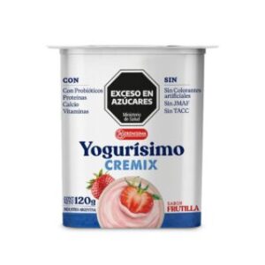 Yogurisimo Cremix frutilla x 120 gr.