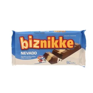 Tableta De Chocolate Nevado Biznikke 120 Gr
