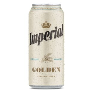 Cerveza imperial golden lata x 473 cc.c/u.