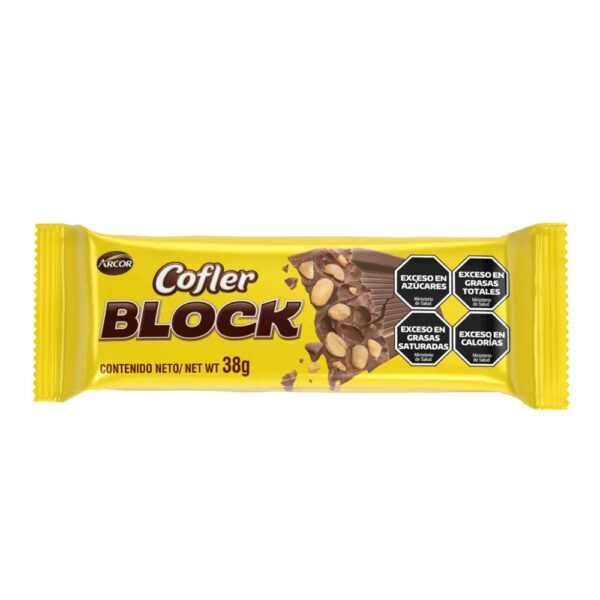 Chocolate Con Mani Cofler Block 38 Gr