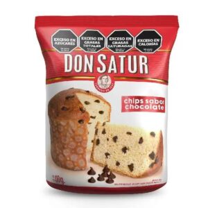 Pan dulce don satur c/chips x 400 gr.