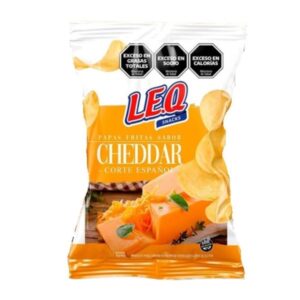 Papas Fritas LE.Q Corte Español Cheddar x 65 gr