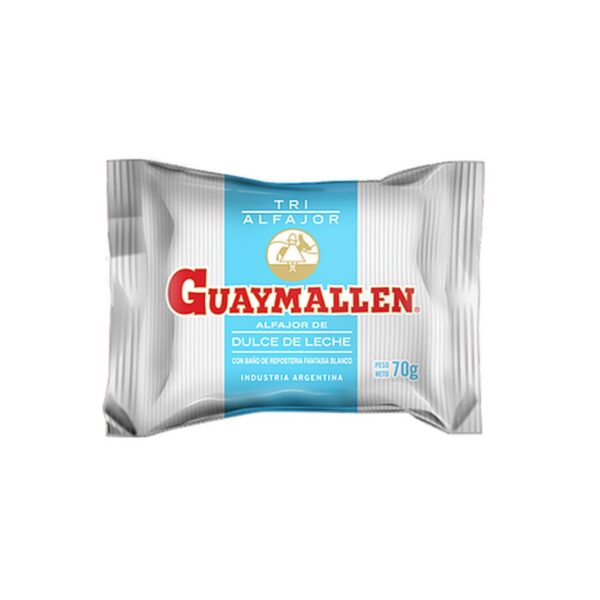 Alfajor Triple Blanco Guaymallen 70 Gr