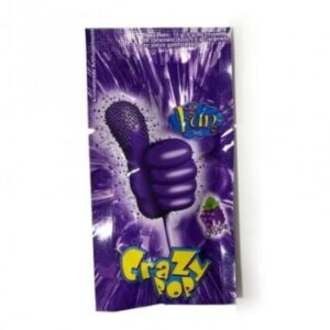 Chupetin Crazy Dips De Uva Chupa Chups 12 Gr