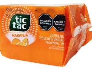 Pastilla tic tac sabor naranja 12U 192G