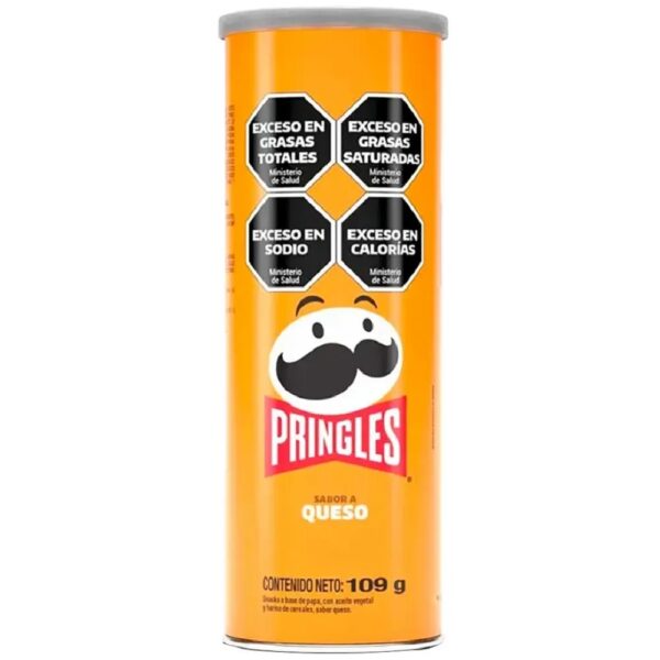 PAPAS PRINGLES CHEDDAR X 104 GR.