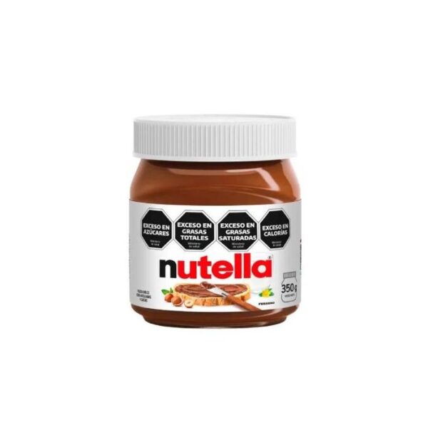 Nutella Pasta Dulce con Avellanas y Cacao x 350G