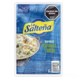 RAVIOLES ESP Y QUESO LA SALTEÑA X 450GR