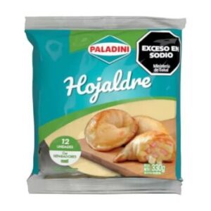 TAPA DE EMPANADA PALADINI X 12 UN HOJALDRE