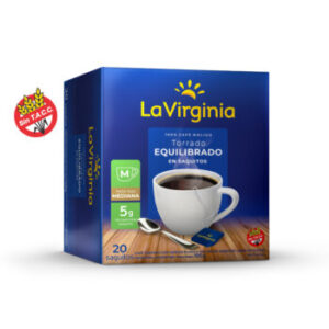 Cafe la virginia saquito x 5 gr. x 20 un.