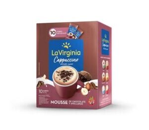 Cappuccino La Virginia mousse de choc. y avellanas x 10U