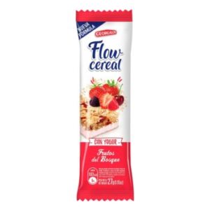 Barra Flow Cereal Frutos Rojos con Yogur 27G