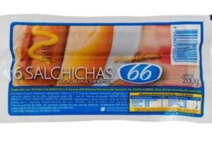 Salchichas f66 x 6 un.