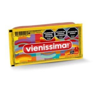 SALCHICHAS VIENISSIMA SIN PIEL X6 X 230GR