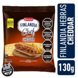 Queso Hebras Finlandia Cheddarsobre x 130 gr.