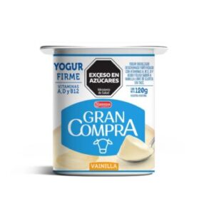 Gran Compra Yogurt Firme 120 gr Vainilla