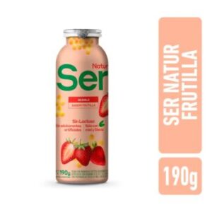 Yogurt SER Natur Vit Botella FRUTILLA 190 gr