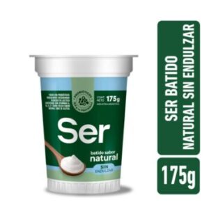 Yogurt Ser Batido Natural Sin Endulzar x 175 gr.