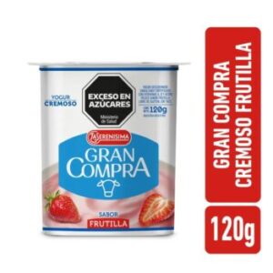 Yogurt Gran Compra Batido FRUTILLA 120 gr