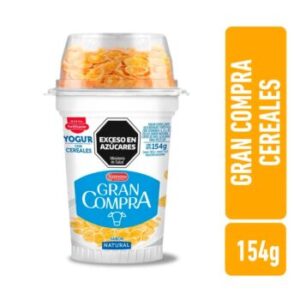 Yogurt Gran Compra Bat C/Cereales 154 gr