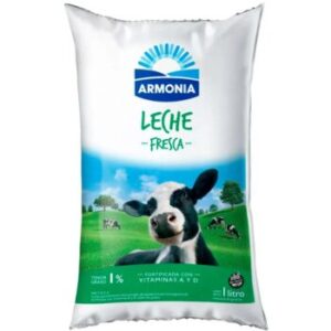 Leche Armonia Descremada 1 % Sachet x 1 LT