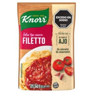Salsa Knorr Filetto x 340 gr