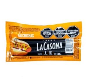 Salchichas La Casona 6 u 190g