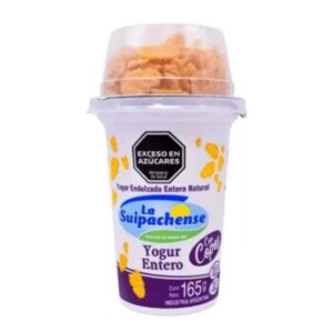 Yogurt La Suipachense c/copos x 165 gr.