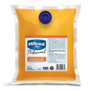 Queso Cheddar Procesado Milkaut Sachet 3.5 kg