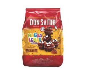 Magdalenas Don Satur Chocolate Rellenas de Dulce de Leche 220g