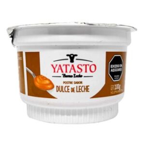 Postre yatasto dulce de leche x100 gr.