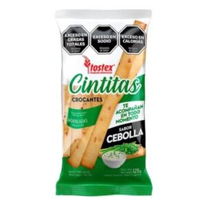 Cintas Tostex Crocantes Cebolla 125Gr.