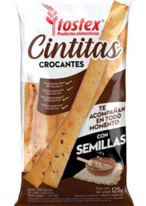 Cintas Tostex Crocantes Semillas Girasol Lino 125Gr.