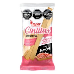 Cintas Tostex Crocantes Jamon 125Gr.