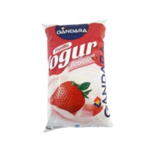 Yogur Entero GANDARA Frutilla Sachet 900 CC.